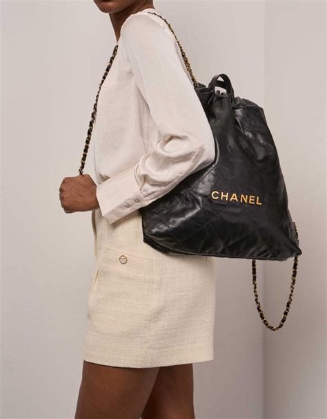 chanel trash pack|Chanel 22 backpack.